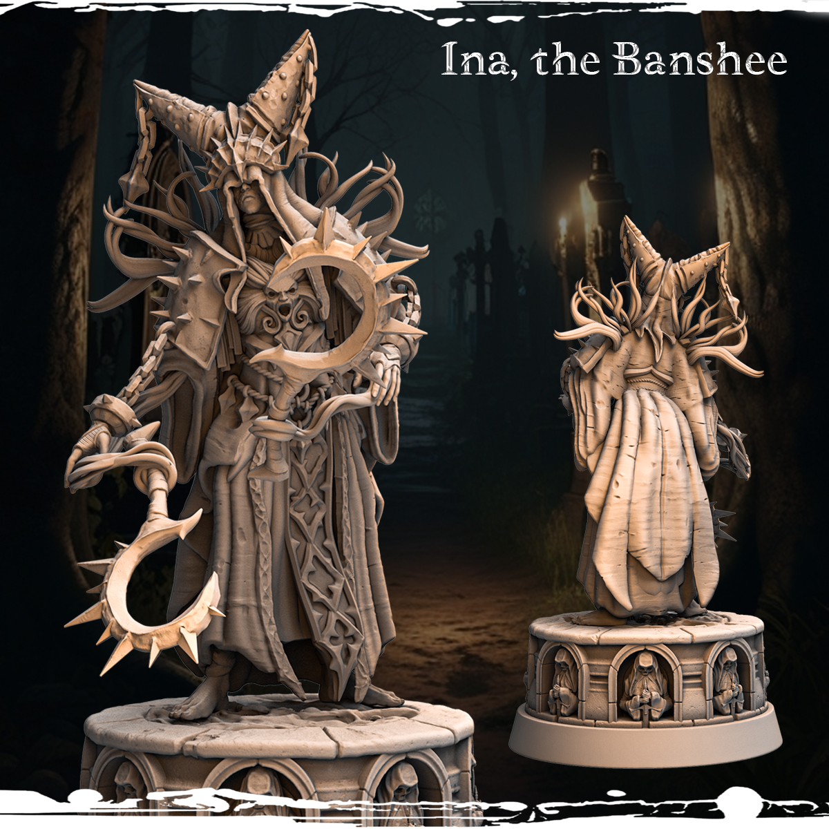 Ina, the Banshee - 75mm